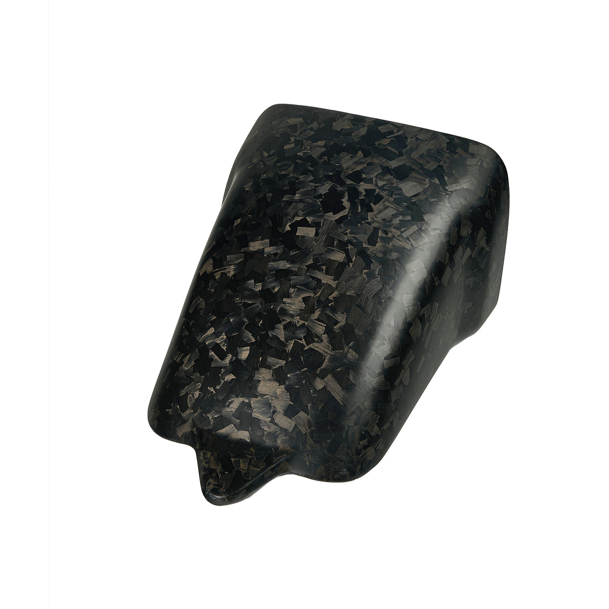 24+ carbon fiber seat cowl, matte forged carbon finish
