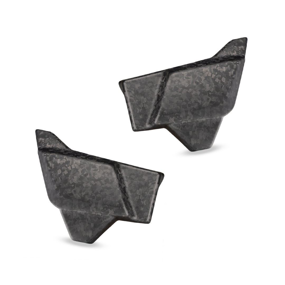 24+ Carbon Fiber Side Covers, Forged Matte