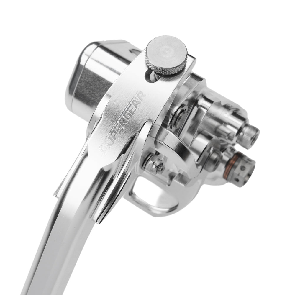 RF7 Bolt-on Radial hand control set Touring Cable Clutch,Ridgeline Silver