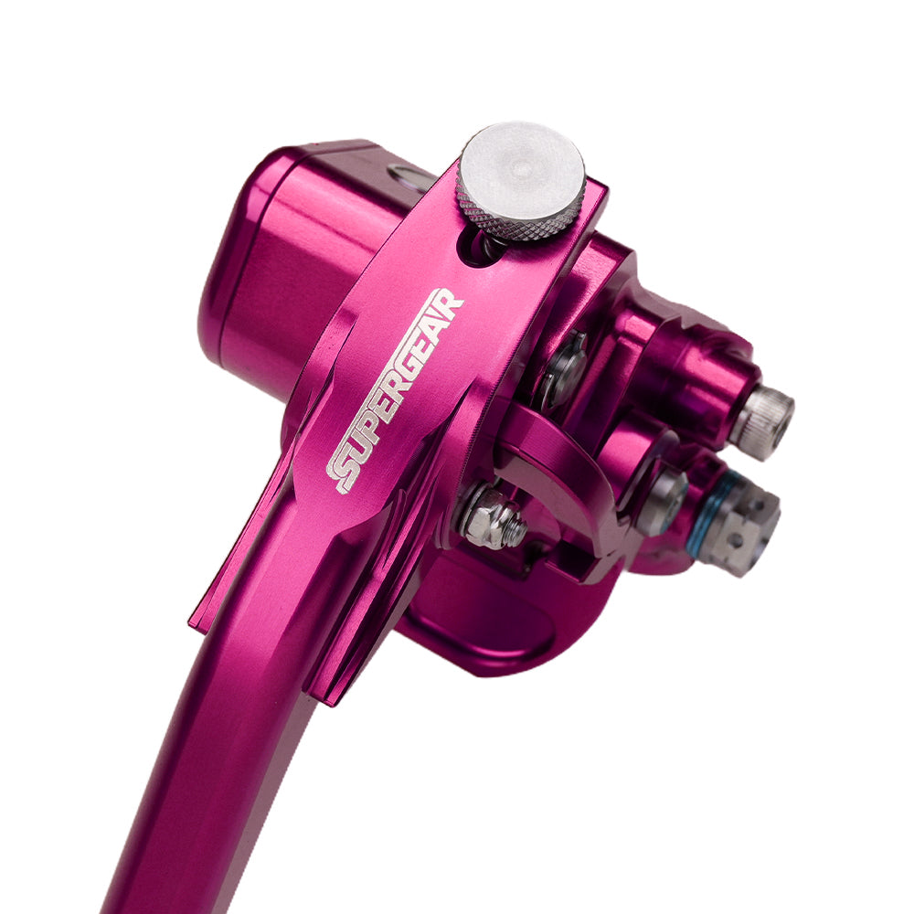 RF7 Bolt-on Radial hand control set Touring Cable Clutch, Wildblossom Pink