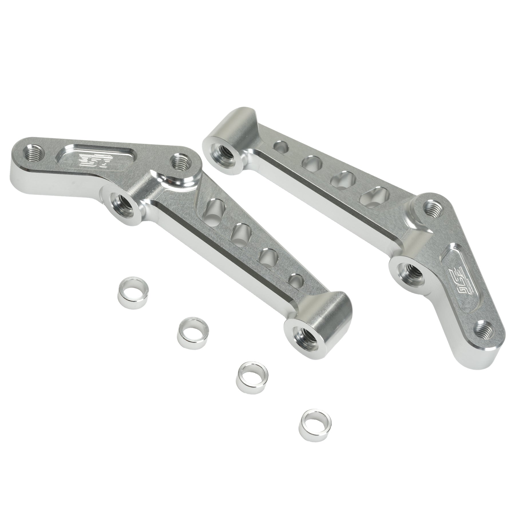 Front Axial to Radial Caliper Mounts - 108mm For Touring