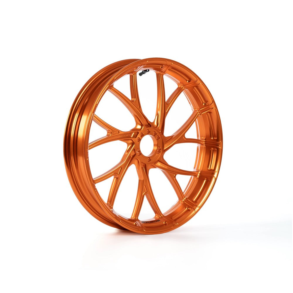 Y-Spoke Forged Wheels Sold In Sets, Gulf Orange