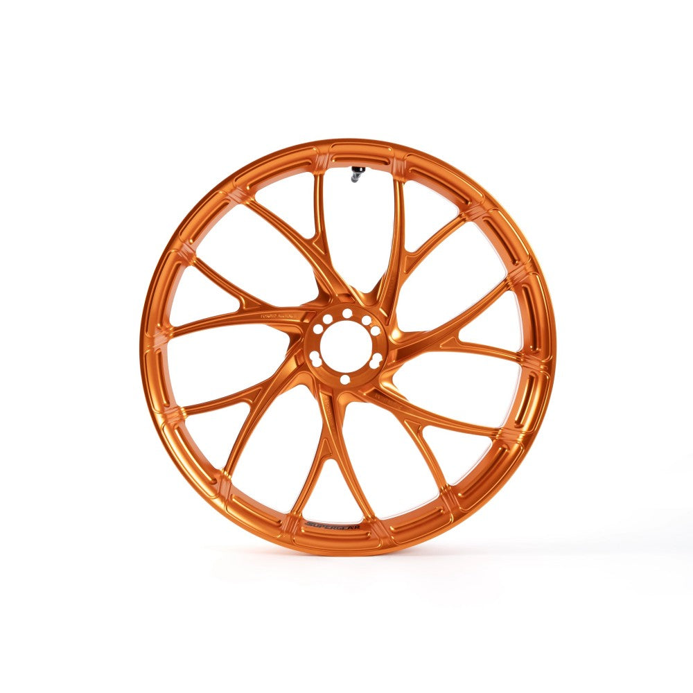 Y-Spoke Forged Wheels Sold In Sets, Gulf Orange