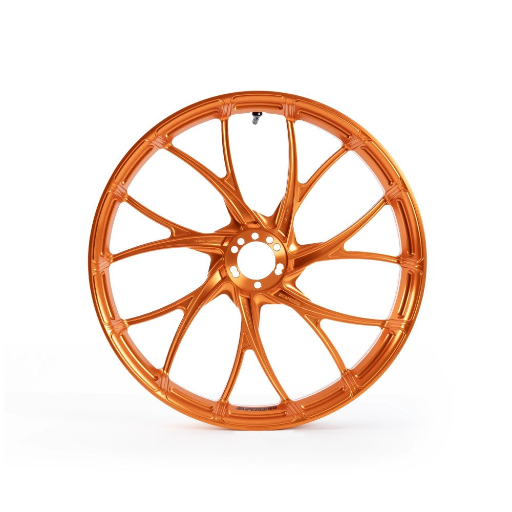 Y-Spoke Forged Wheels Sold In Sets, Gulf Orange