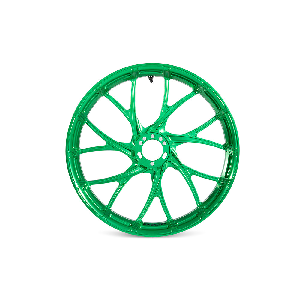 Y-Spoke Forged Wheels Sold In Sets, Viper Green