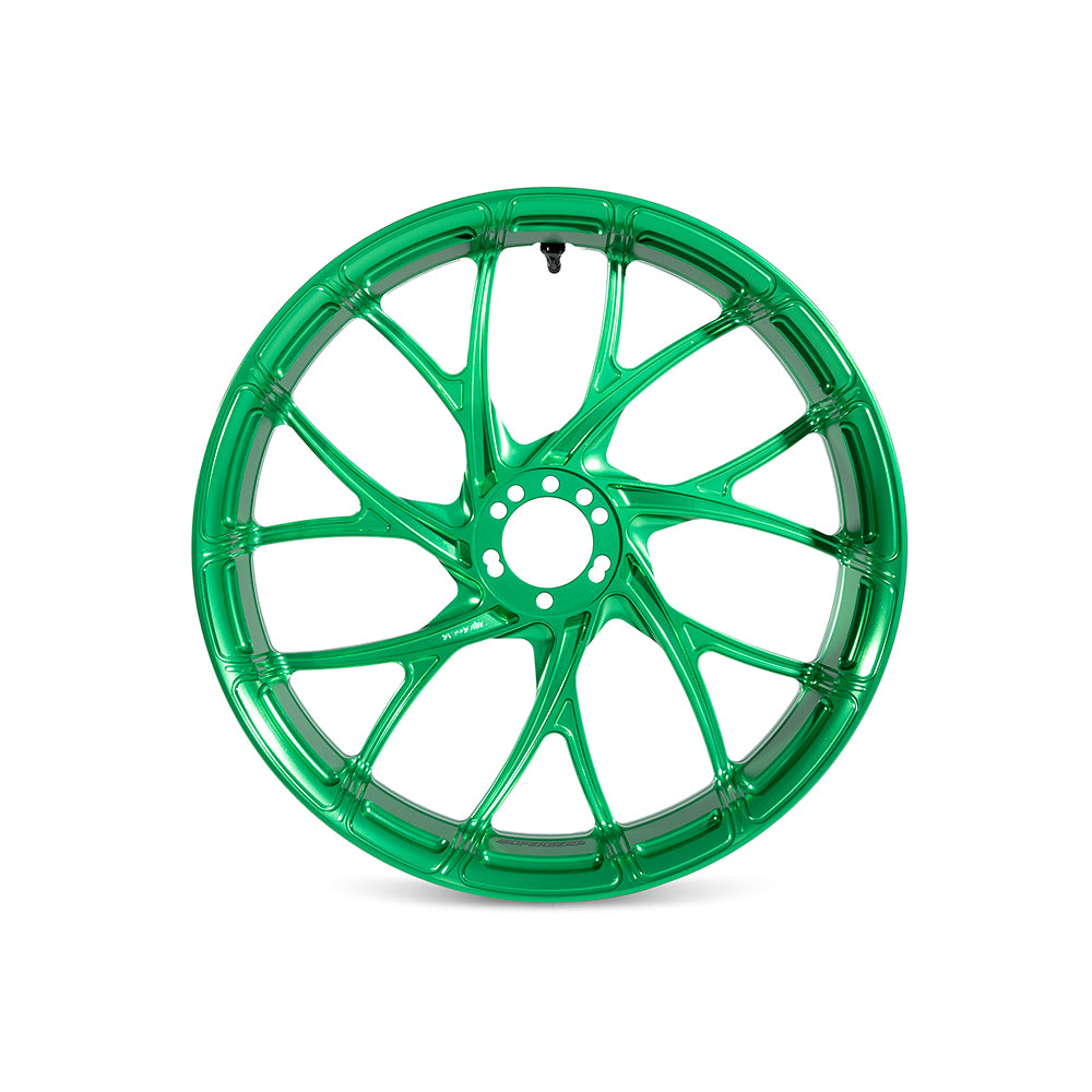 Y-Spoke Forged Wheels Sold In Sets, Viper Green
