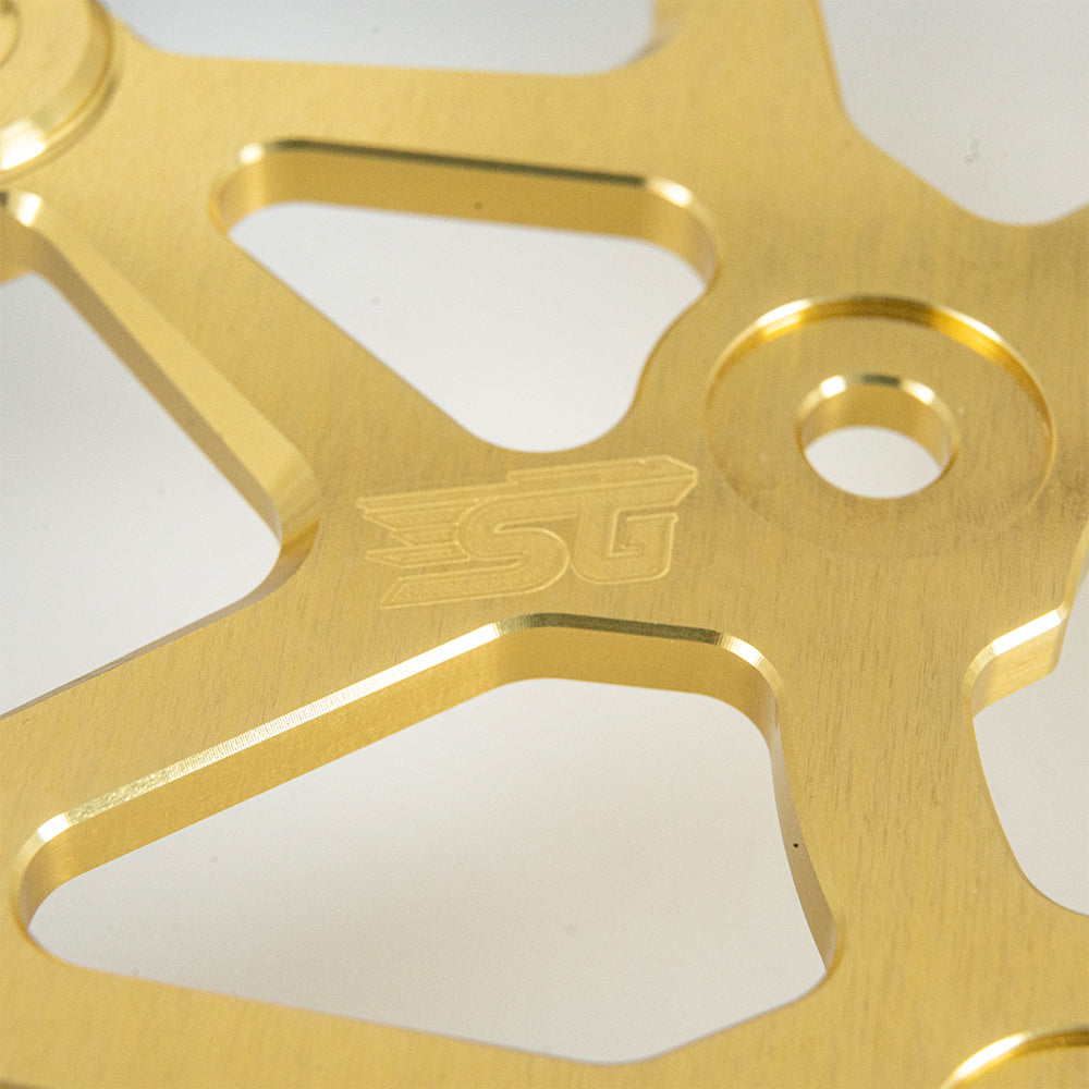 supergear performance Harley-Davidson 330mm (13') Dual-Material Brake Rotors (Front/Rear) Floating Brake discs for motorcycles