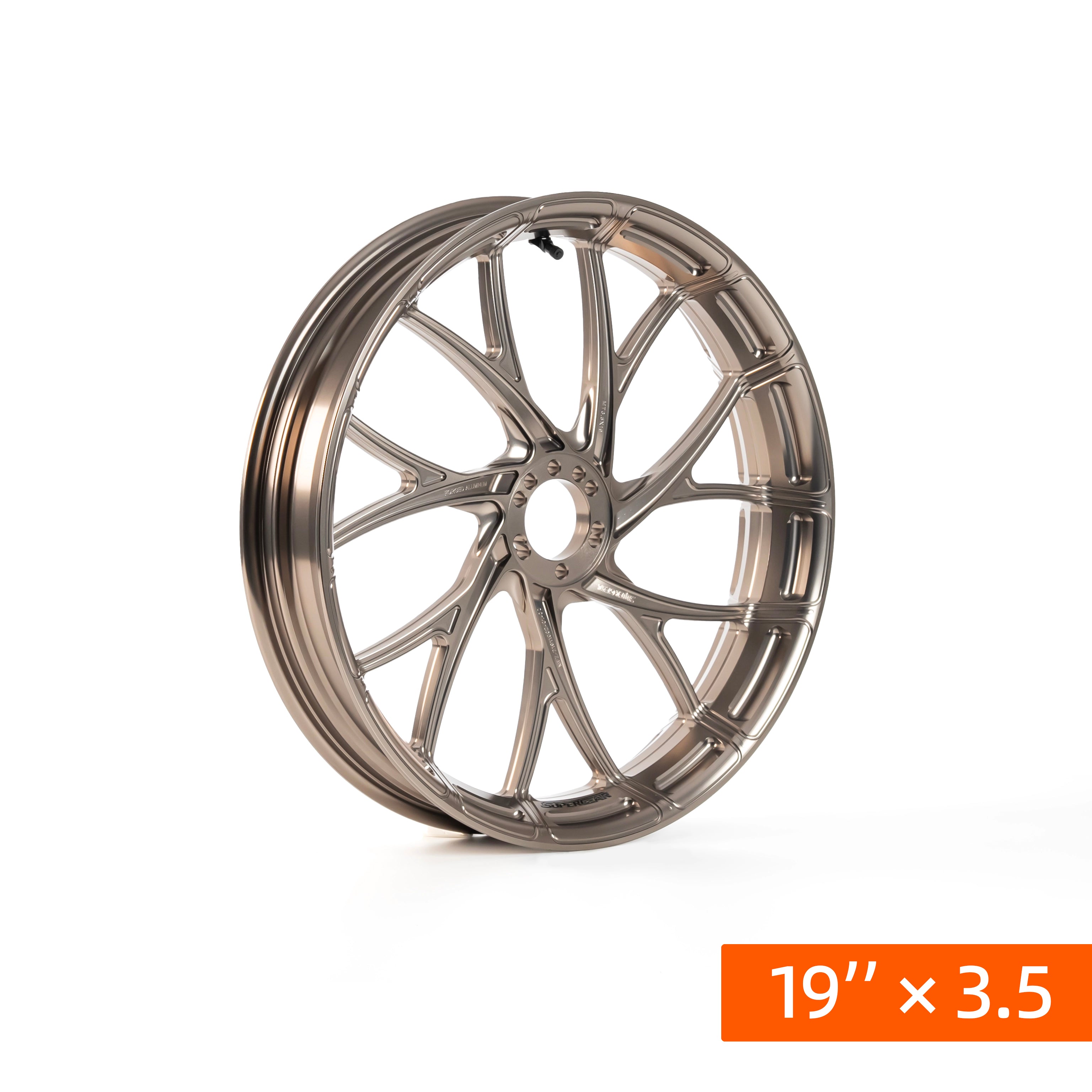 supergear performance Harley Davidson Wheels 18/19/21 inch harley wheel Wheels for motorcycles,Titanium gold