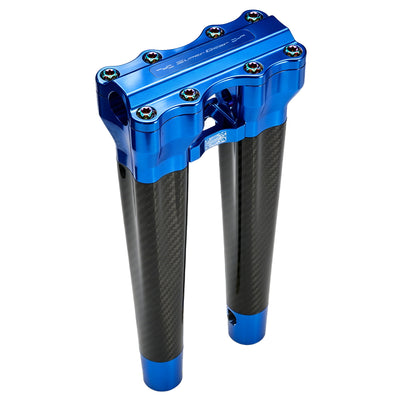 RF7 Straight Risers, Deep Current Blue