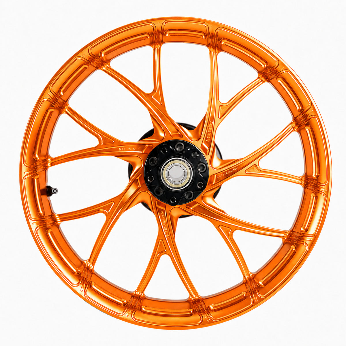 Y-Spoke Forged Wheels Sold In Sets, Gulf Orange