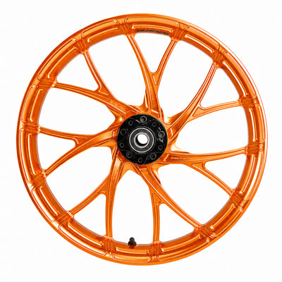 Y-Spoke Forged Wheels Sold In Sets, Gulf Orange