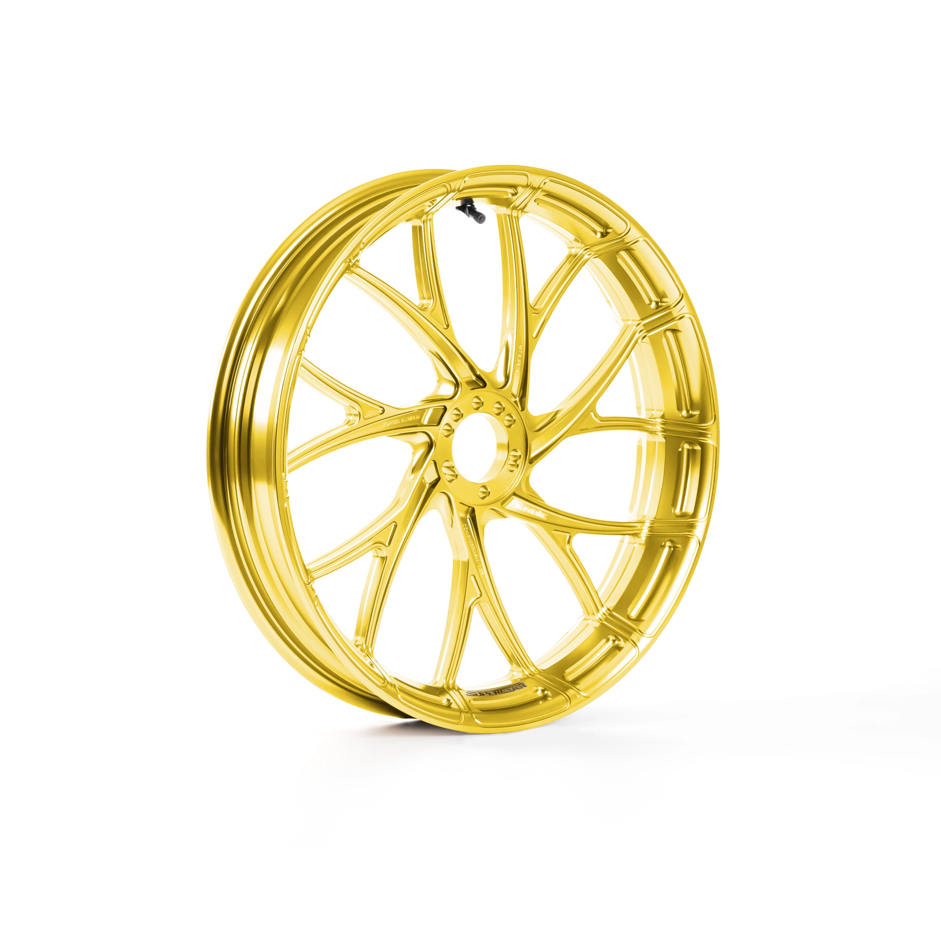supergear performance harley davidson wheels 18/19/21 inch harley front/rear wheel Wheels for motorcycles , Pale gold