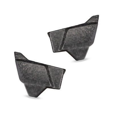 24+ Carbon Fiber Side Covers, Forged Matte