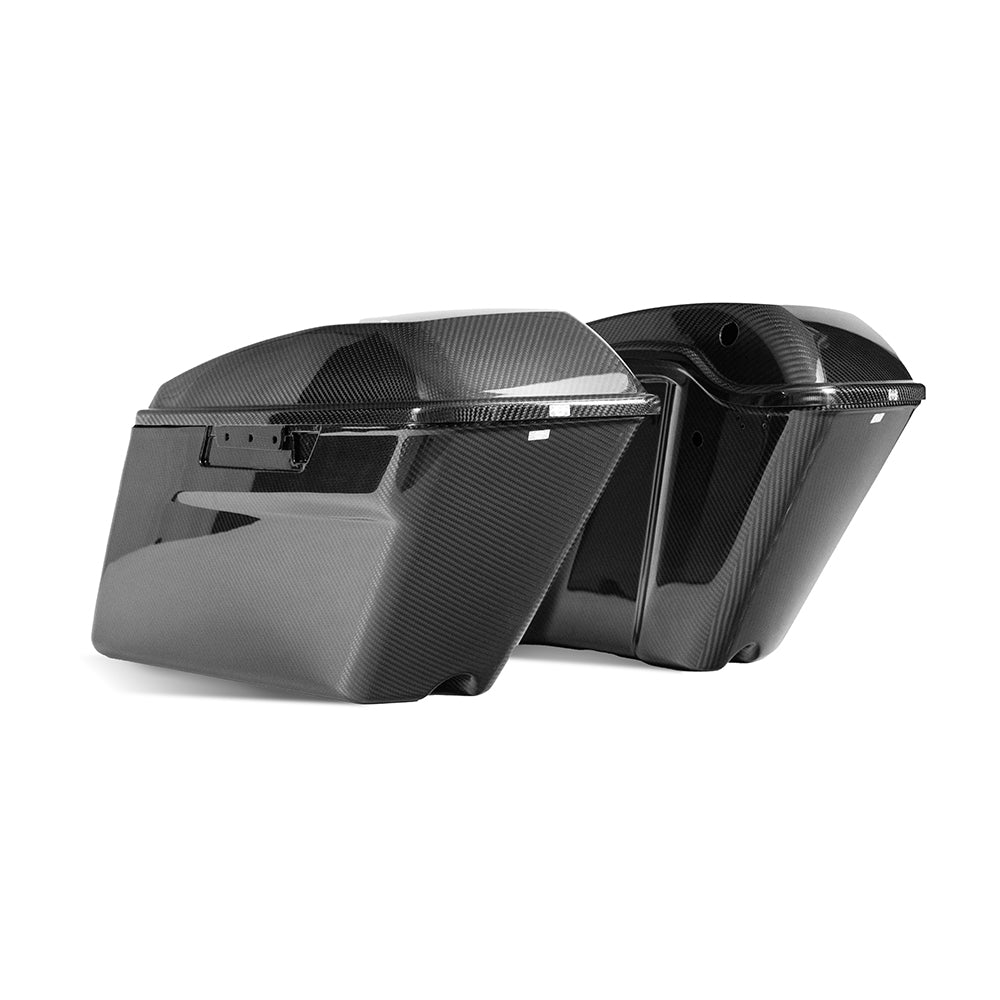 supergear performance Carbon Fiber Standard 4′ Saddle Bags Motorcycle saddlebags,twill