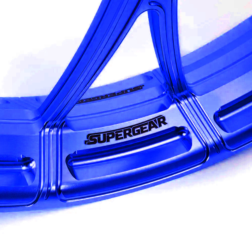 Forged aluminum Y-spoke wheel, Harley Touring, Road Glide RG/FLTRX, Street Glide SG/FLHX, deep current blue