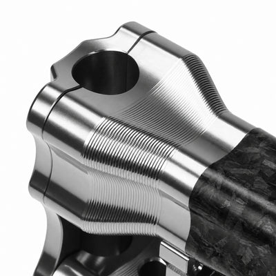 RF7 Straight Risers 8", 10", 12" Inch, Ridgeline Silver