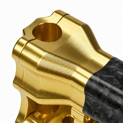 RF7 Straight Risers 8", 10", 12" Inch, Sunchaser Gold