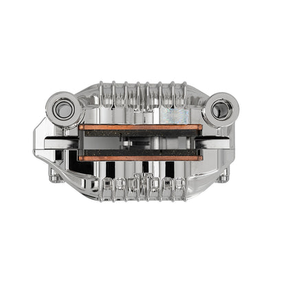 Enhance your ride's safety! The SuperGear 108R front caliper provides reliable stopping for your Harley Davidson. A high-performance brake caliper upgrade.
