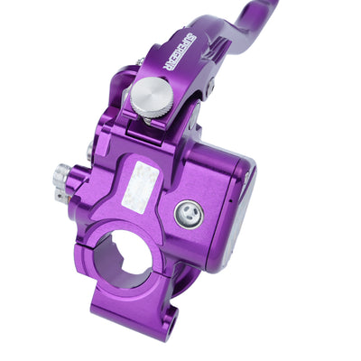 RF7 Bolt-on Radial hand control set Touring Cable Clutch, Canyonshade Purple,Details 