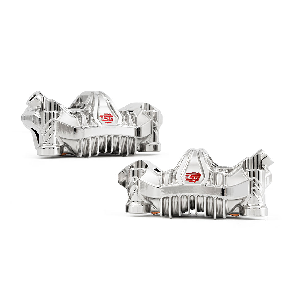 Enhance your ride's safety! The SuperGear 108R front caliper provides reliable stopping for your Harley Davidson. A high-performance brake caliper upgrade.