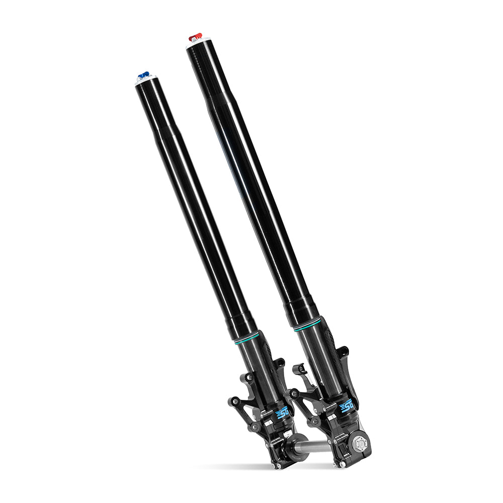 The RF7 Inverted Front offers superior front fork suspension. Experience the performance of upside down forks with progressive fork springs for your Harley Davidson front forks.