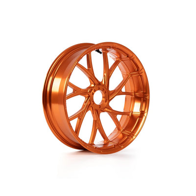 Y-Spoke Forged Wheels Sold In Sets, Gulf Orange