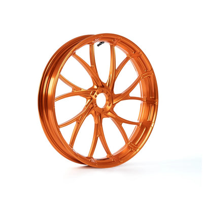Y-Spoke Forged Wheels Sold In Sets, Gulf Orange