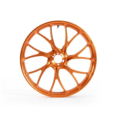 Y-Spoke Forged Wheels Sold In Sets, Gulf Orange