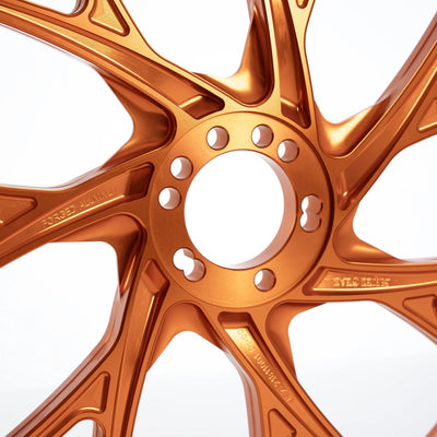 Y-Spoke Forged Wheels Sold In Sets, Gulf Orange