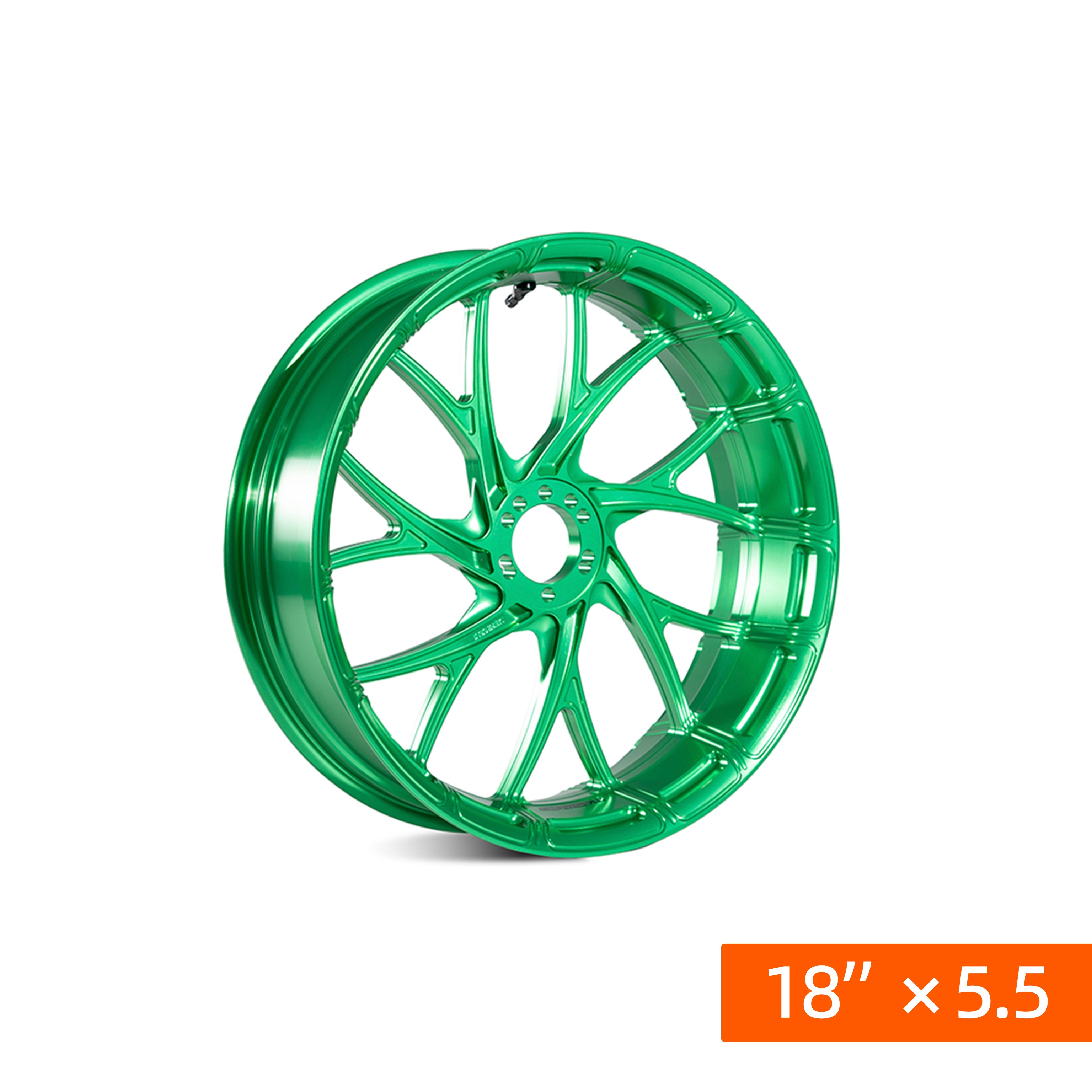Y-Spoke Forged Wheels Sold In Sets, Viper Green