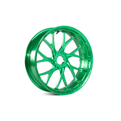 Y-Spoke Forged Wheels Sold In Sets, Viper Green