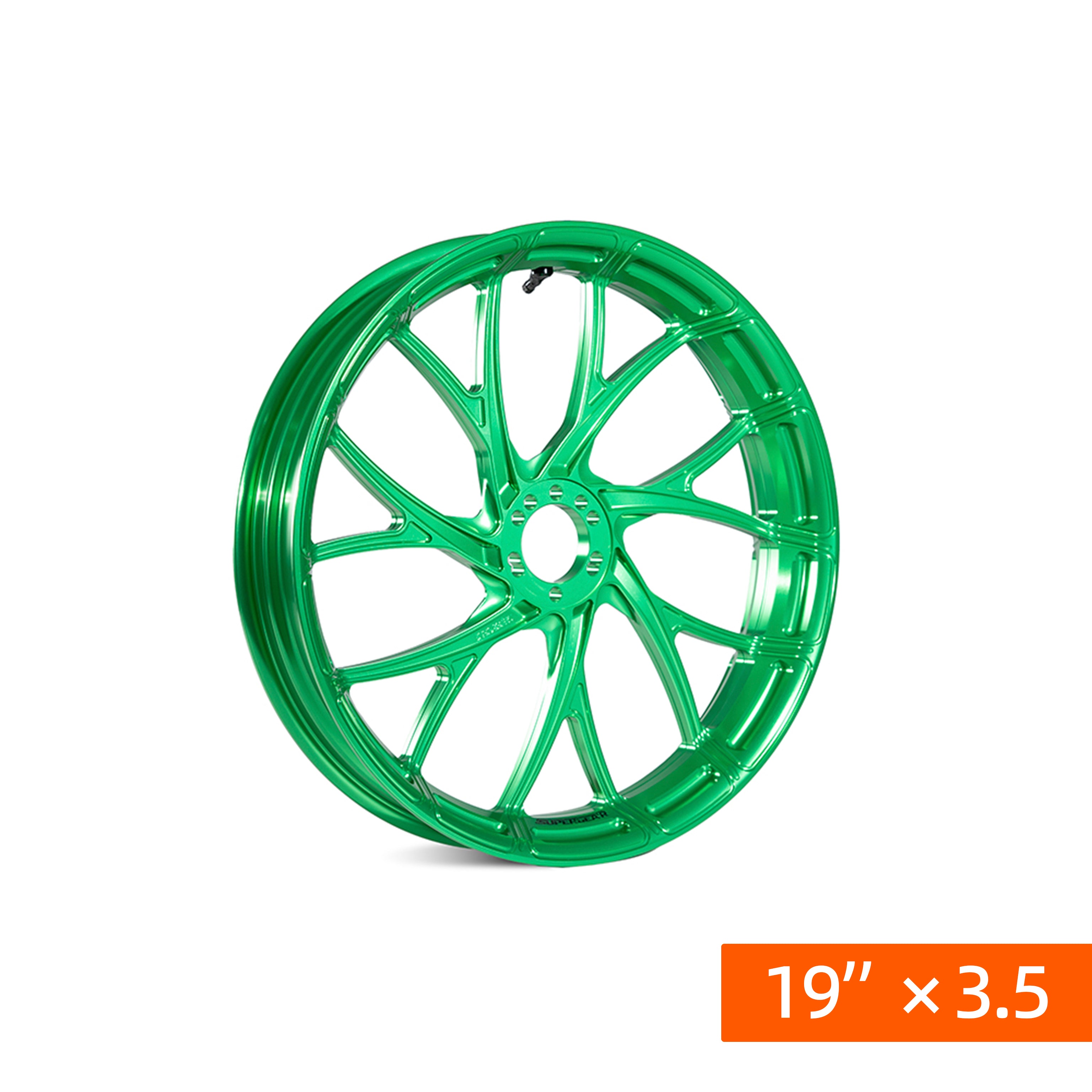 Y-Spoke Forged Wheels Sold In Sets, Viper Green