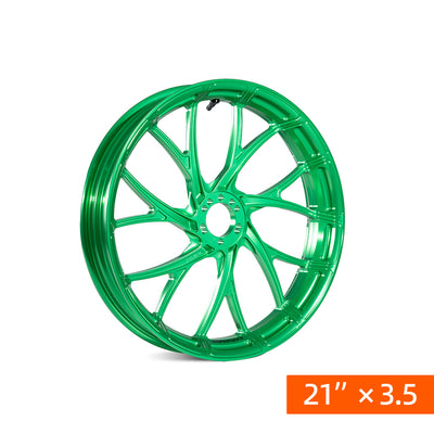 Y-Spoke Forged Wheels Sold In Sets, Viper Green