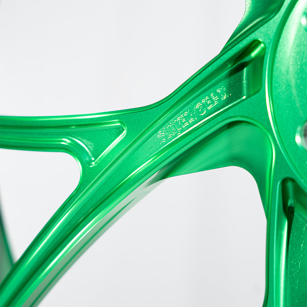 Y-Spoke Forged Wheels Sold In Sets, Viper Green