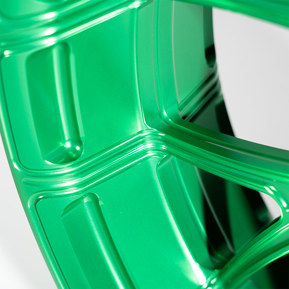 Y-Spoke Forged Wheels Sold In Sets, Viper Green