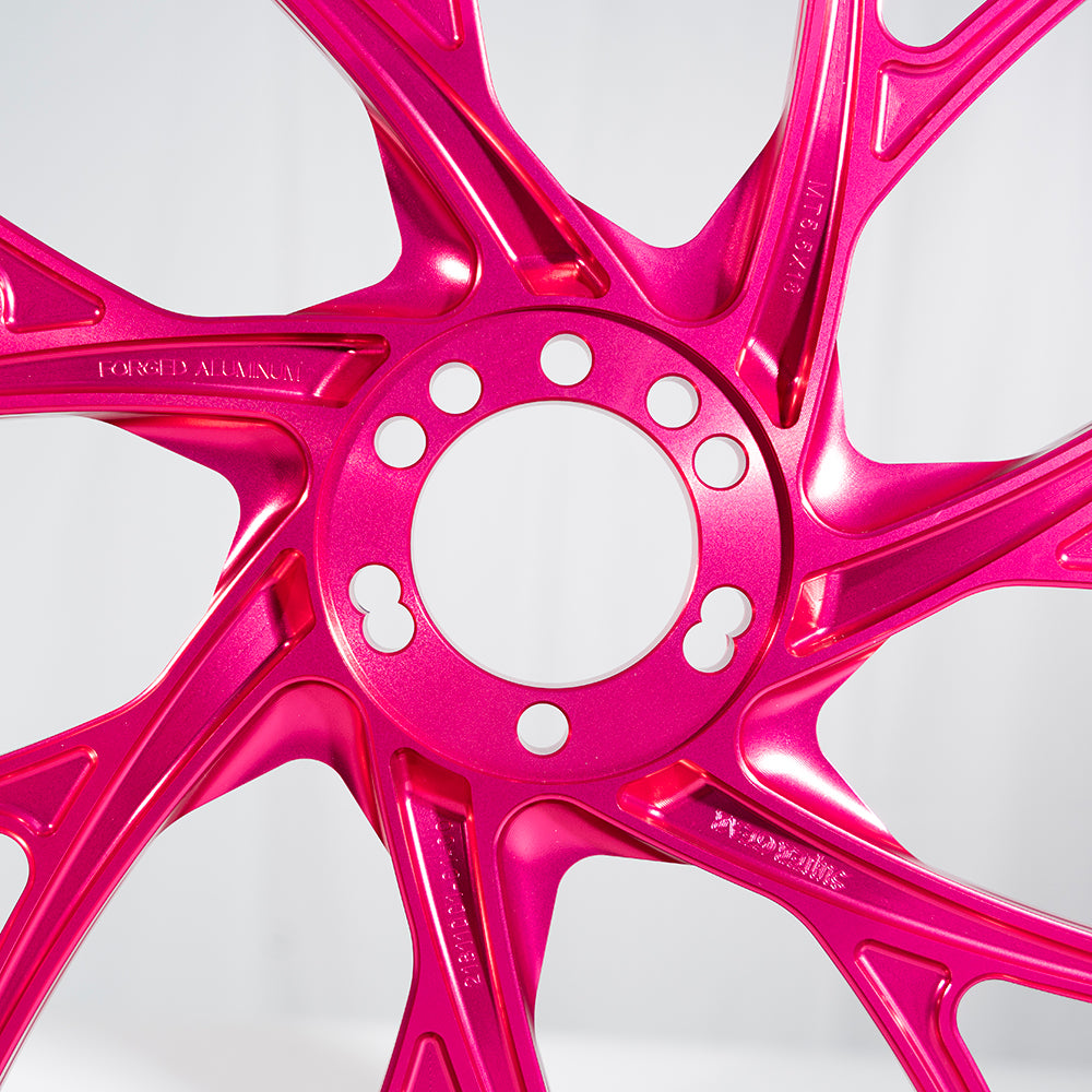 Y-Spoke Forged Wheels Sold In Sets, Wildblossom Pink