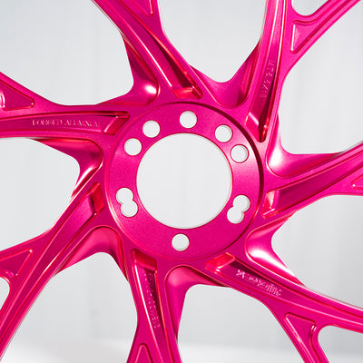 Y-Spoke Forged Wheels Sold In Sets, Wildblossom Pink
