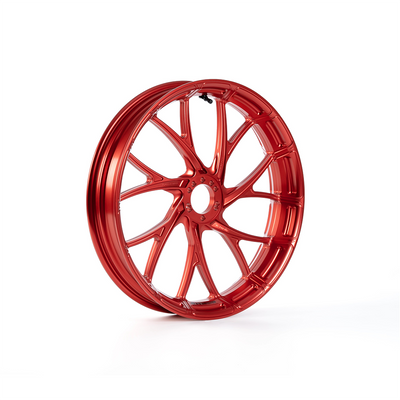 Y-Spoke Forged Wheels Sold In Sets, Daytona Red
