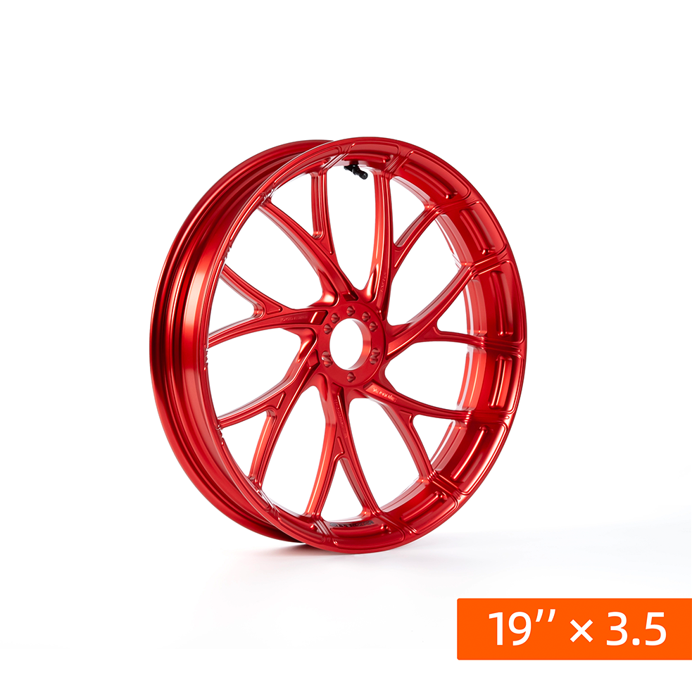 Y-Spoke Forged Wheels Sold In Sets, Daytona Red