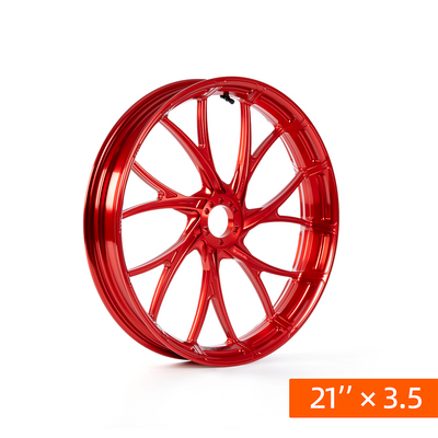 Y-Spoke Forged Wheels Sold In Sets, Daytona Red