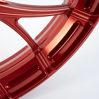 Y-Spoke Forged Wheels Sold In Sets, Daytona Red