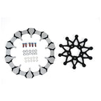 supergear performance Harley-Davidson 330mm (13') Dual-Material Brake Rotors (Front/Rear) Floating Brake Discs For Motorcycles