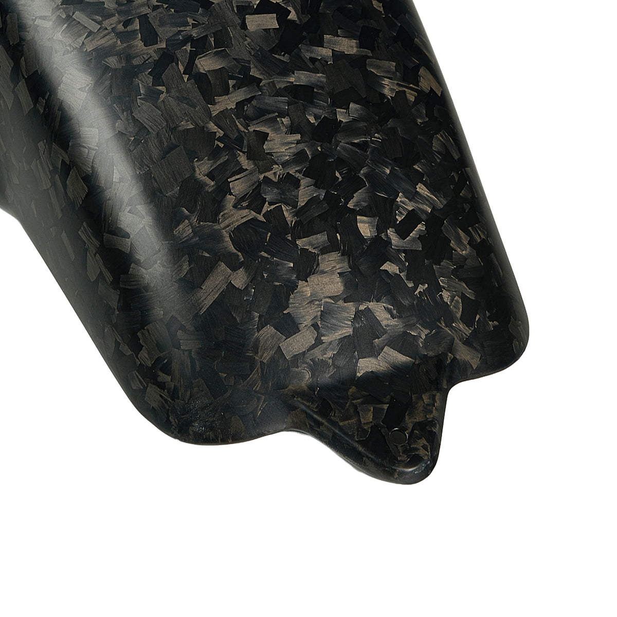 24+ carbon fiber seat cowl, matte forged carbon finish