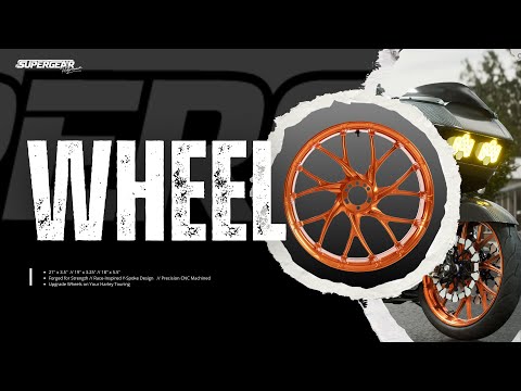 Load video: Harley Davidson Wheels 18/19/21 Inch Harley Wheel Wheels for motorcycles, Custom wheel