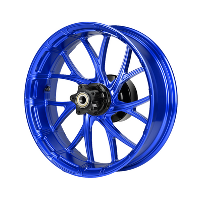 SuperGear forged wheel hub assembly collection featuring 18 inch rear hub options for Harley Touring and custom performance bagger motorcycles.