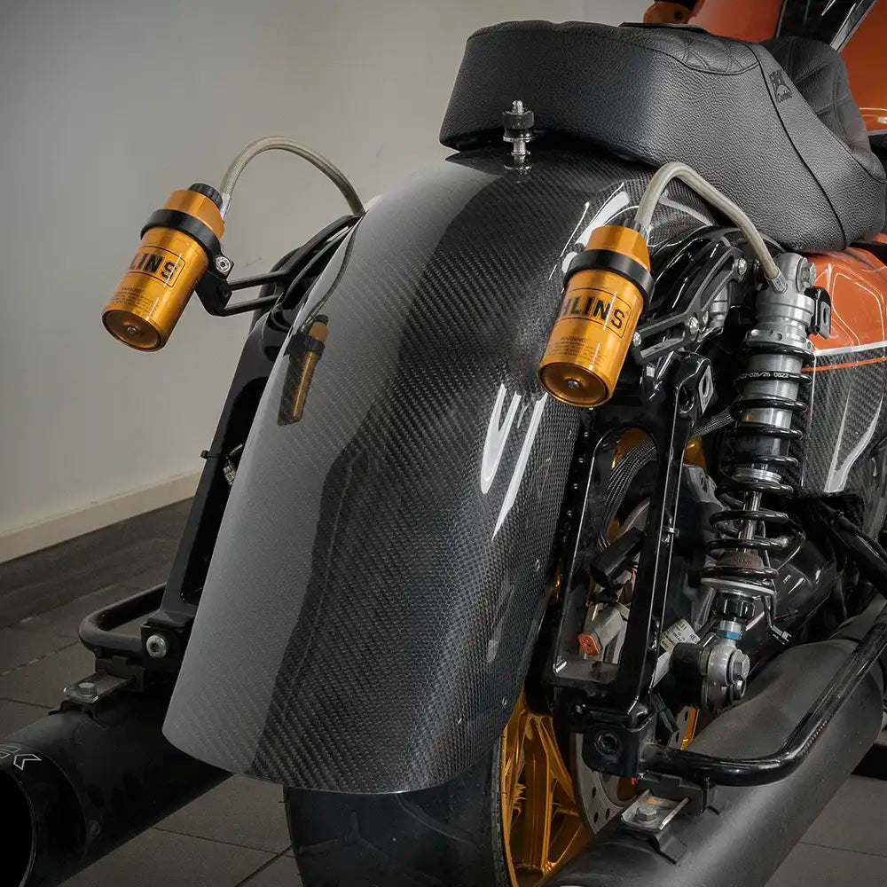 supergear performance Carbon Fiber Rear Fender Kit performance Mudguards for motorcycles