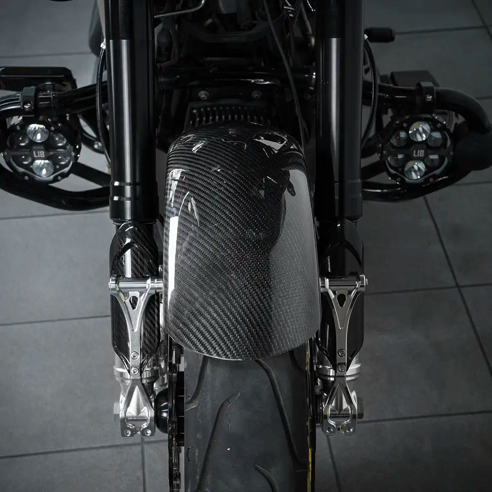 Harley Davidson Carbon Fiber Front Fender - Motorcycle Fenders