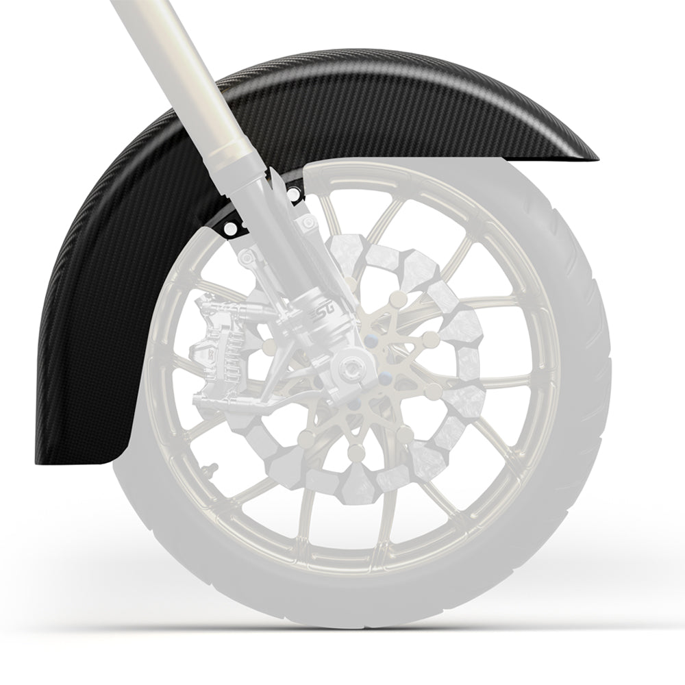 Carbon Fiber Standard Front Fender OEM, Glossy Finish - SuperGear