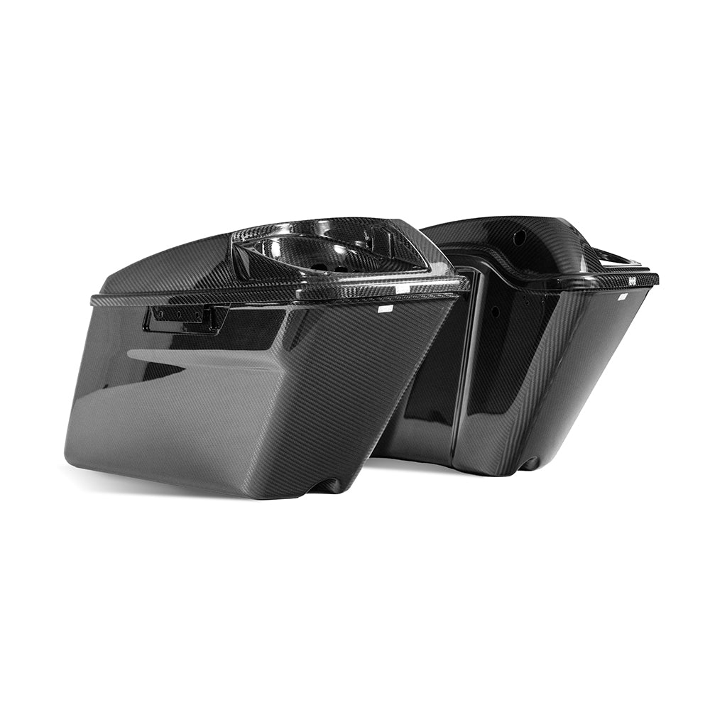 supergear performance Carbon Fiber Standard Saddle Bags Motorcycle Saddlebags,twill