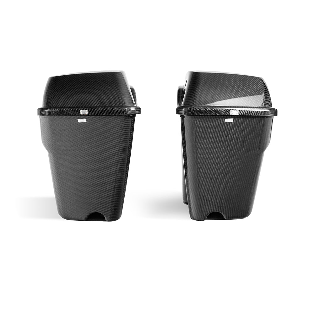 supergear performance Carbon Fiber Standard Saddle Bags Motorcycle Saddlebags,twill